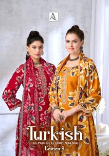 Alok suit turkish-9 dress material wholesale shop